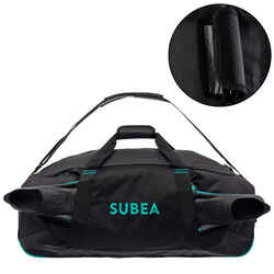 Τσάντα Scuba-diving 65 λίτρων- Μαύρο/Μπλε