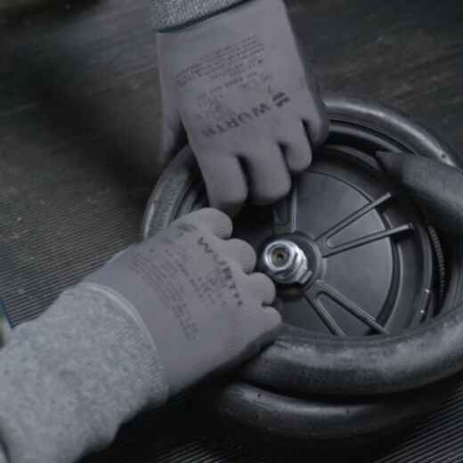 
      Inner Tube and/or Tyre Replacement on a Motorised Wheel
  