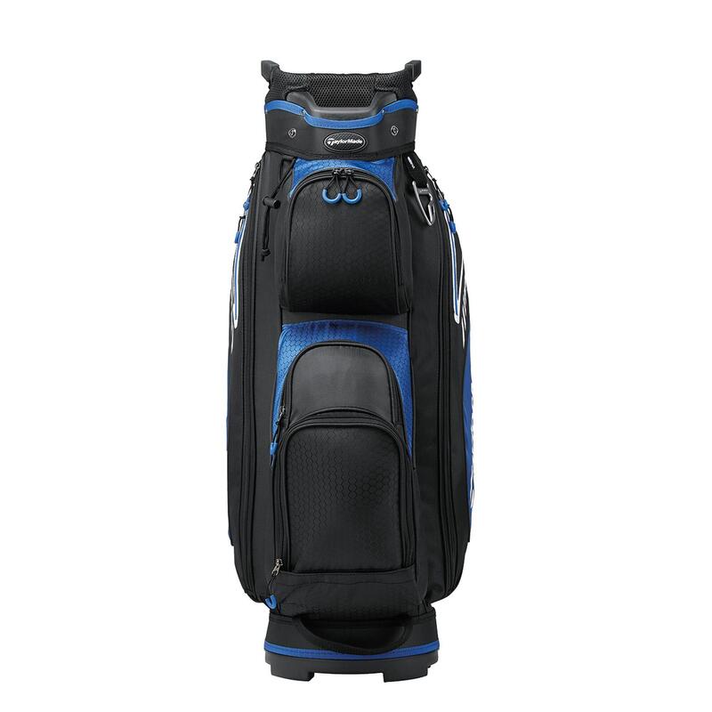 SAC DE GOLF CHARIOT TAYLORMADE NOIR ET BLEU