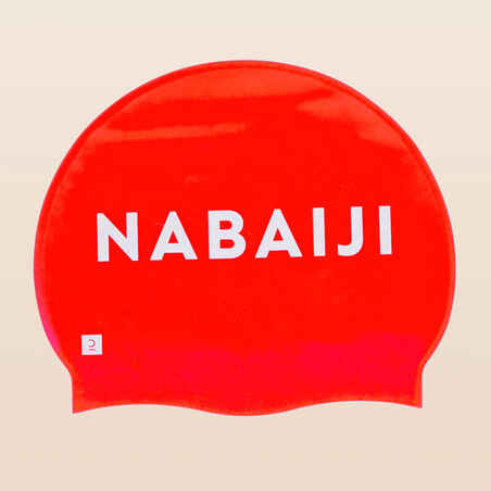 Silicone Swim Cap - Red