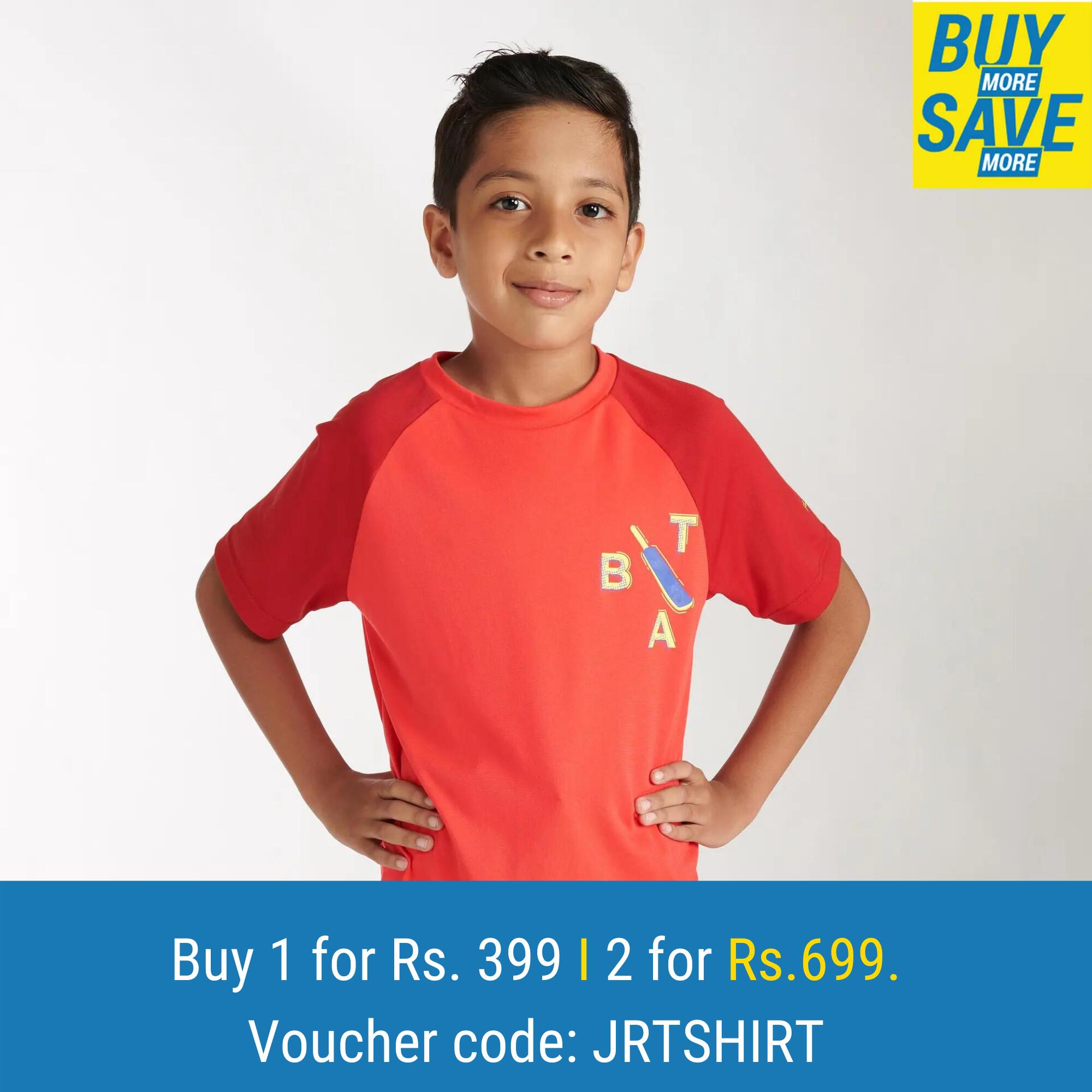 decathlon cricket t shirt