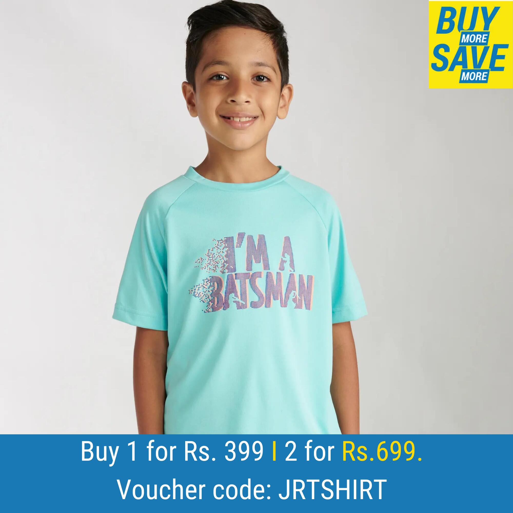 decathlon cricket t shirt