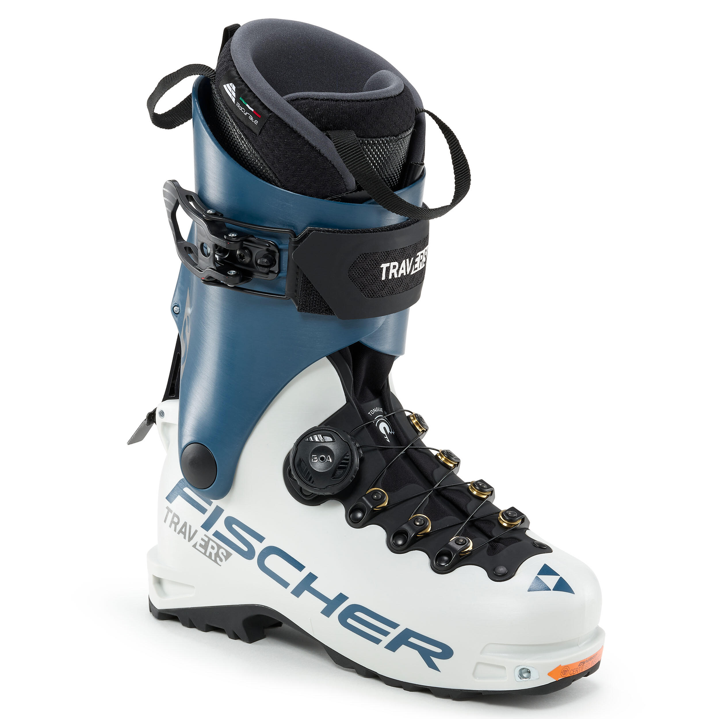 WOMEN’S CROSS-COUNTRY SKIING BOOTS - FISCHER TRAVERS TS 1/10