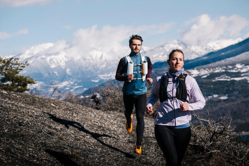 Legginsy do biegania w terenie męskie Kiprun Run 900