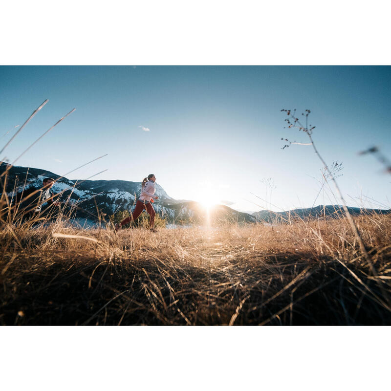 Laufweste Trailrunning Herren winddicht blau