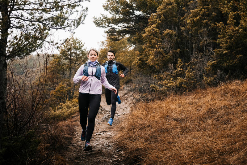 Legginsy do biegania w terenie męskie Kiprun Run 900