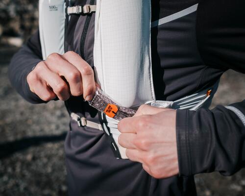 Barre de nutrition consommée pendant un triathlon