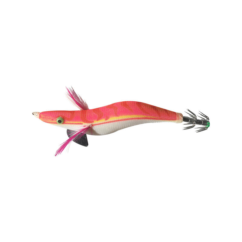 Hybridní nástraha na lov kalmarů a sépií zatížená Egi 1,8 cm růžová