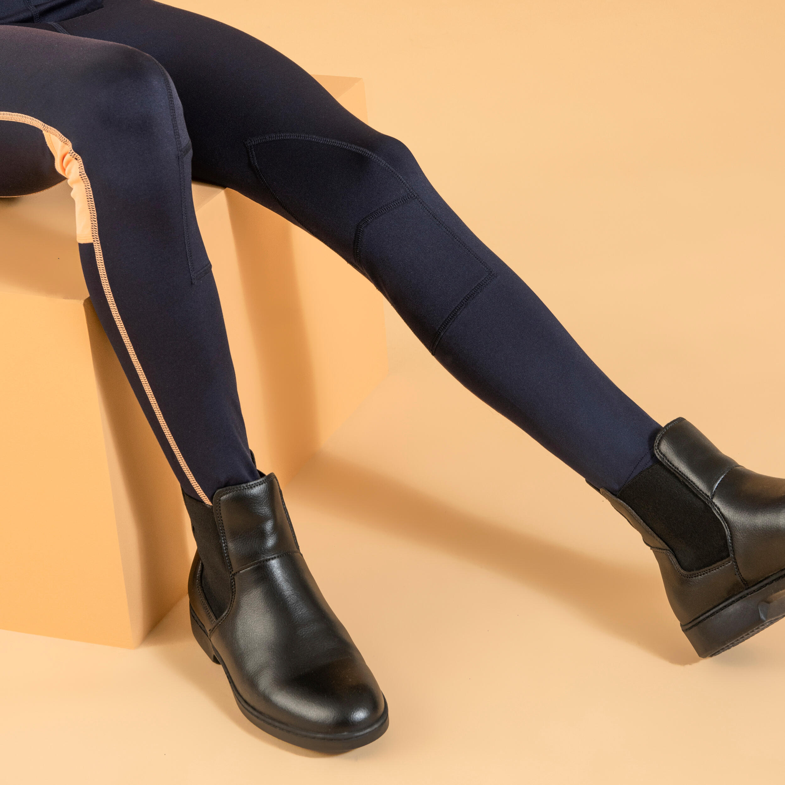 100 Horse Riding Tights with Phone 