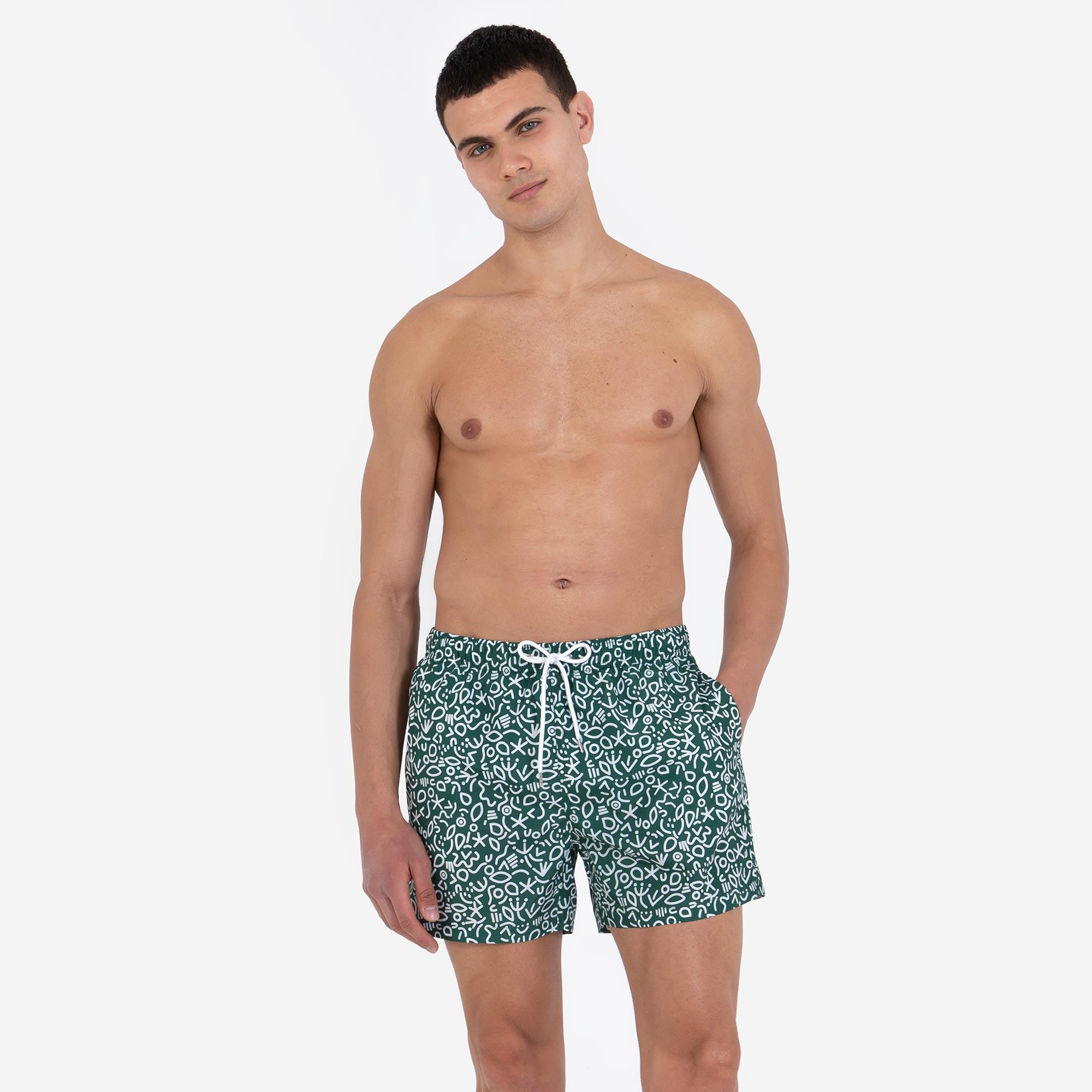 Costume mare uomo graffiti Le Blu LE BLU | DECATHLON