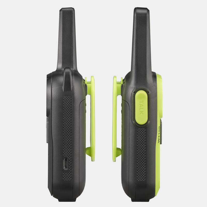 Par walkie-talkies recargables USB - 5 km - WT100