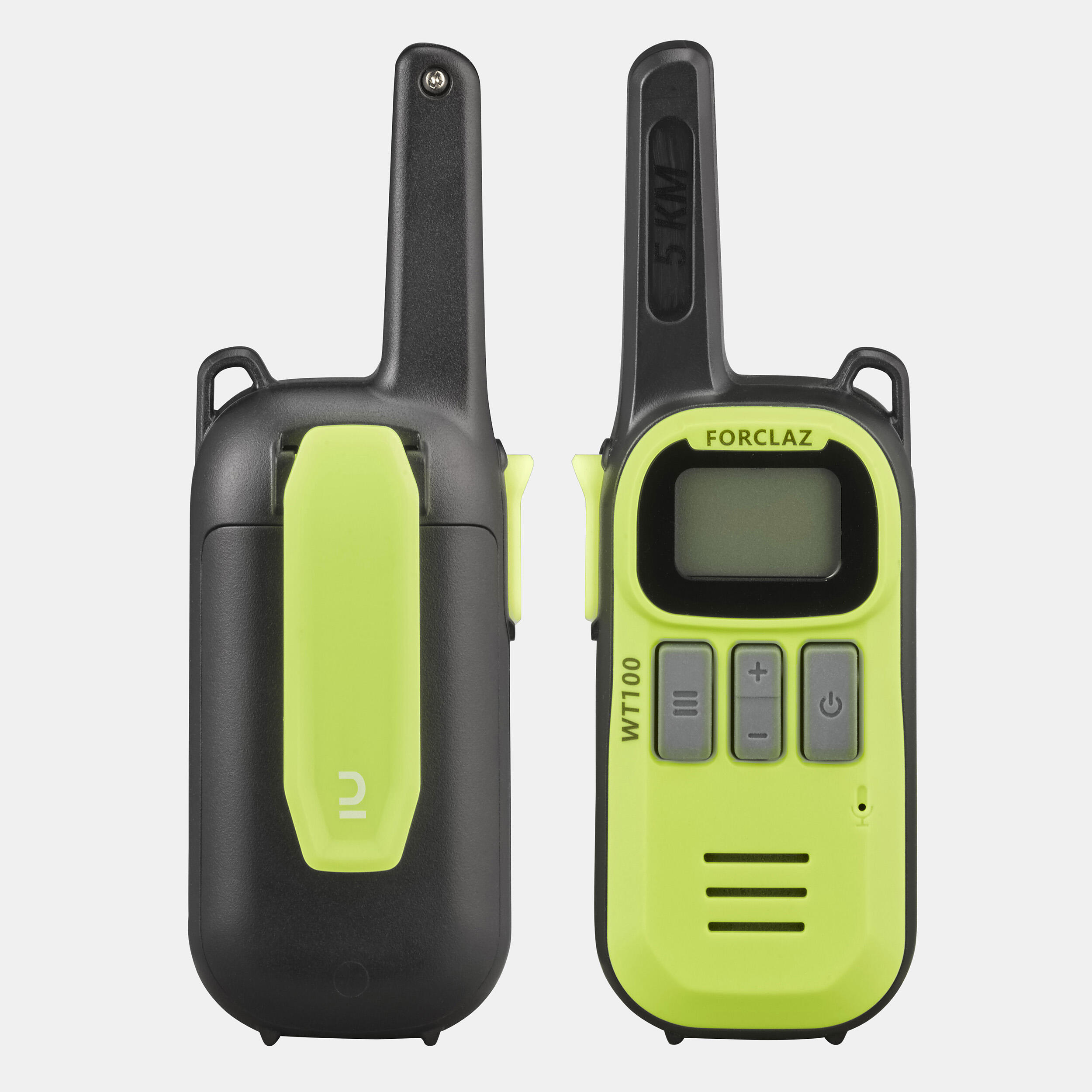 Pair of USB rechargeable walkie talkies - 5 km - WT100 5/8