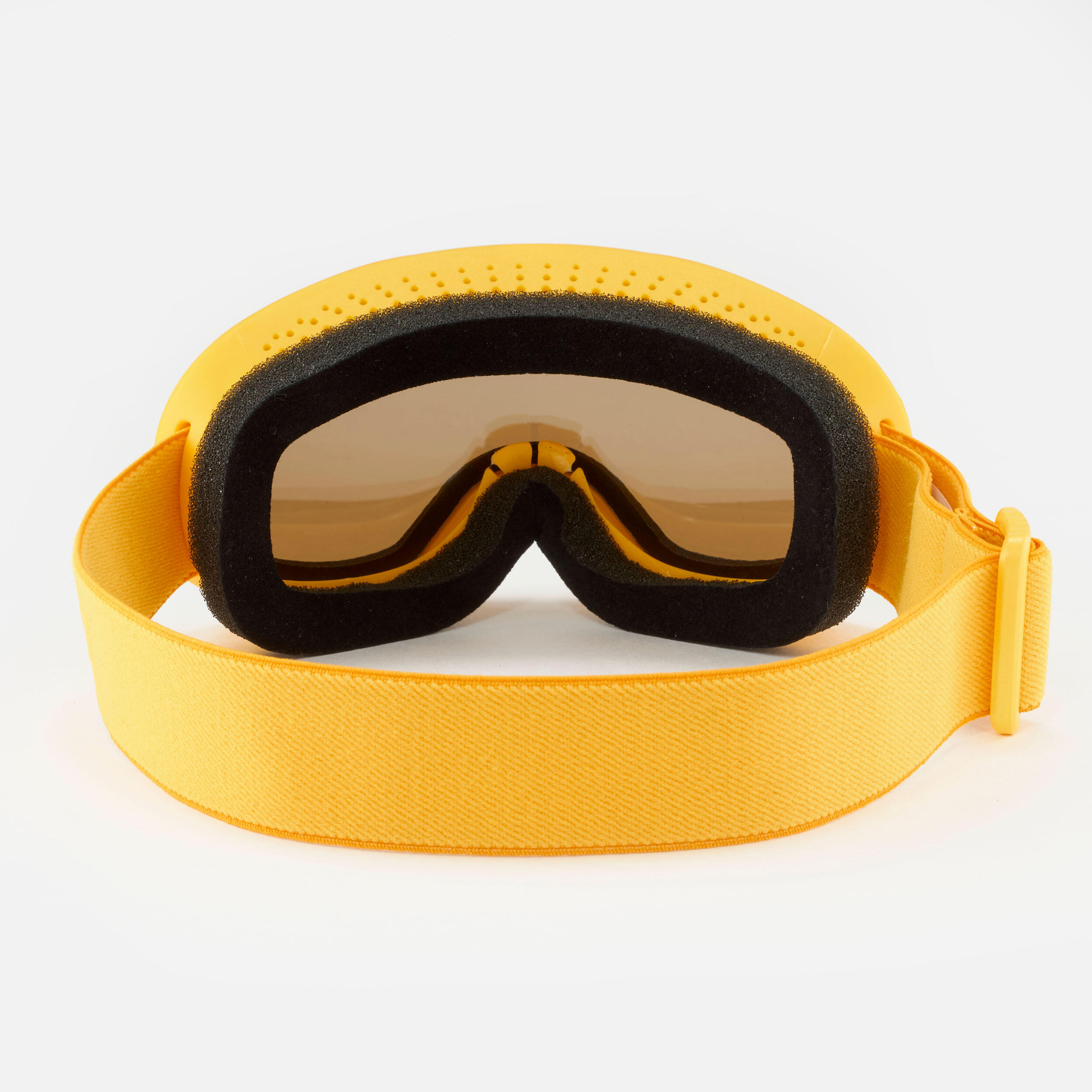 Kids ski goggles 12 to 36 months for fine weather use yellow WEDZE Decathlon