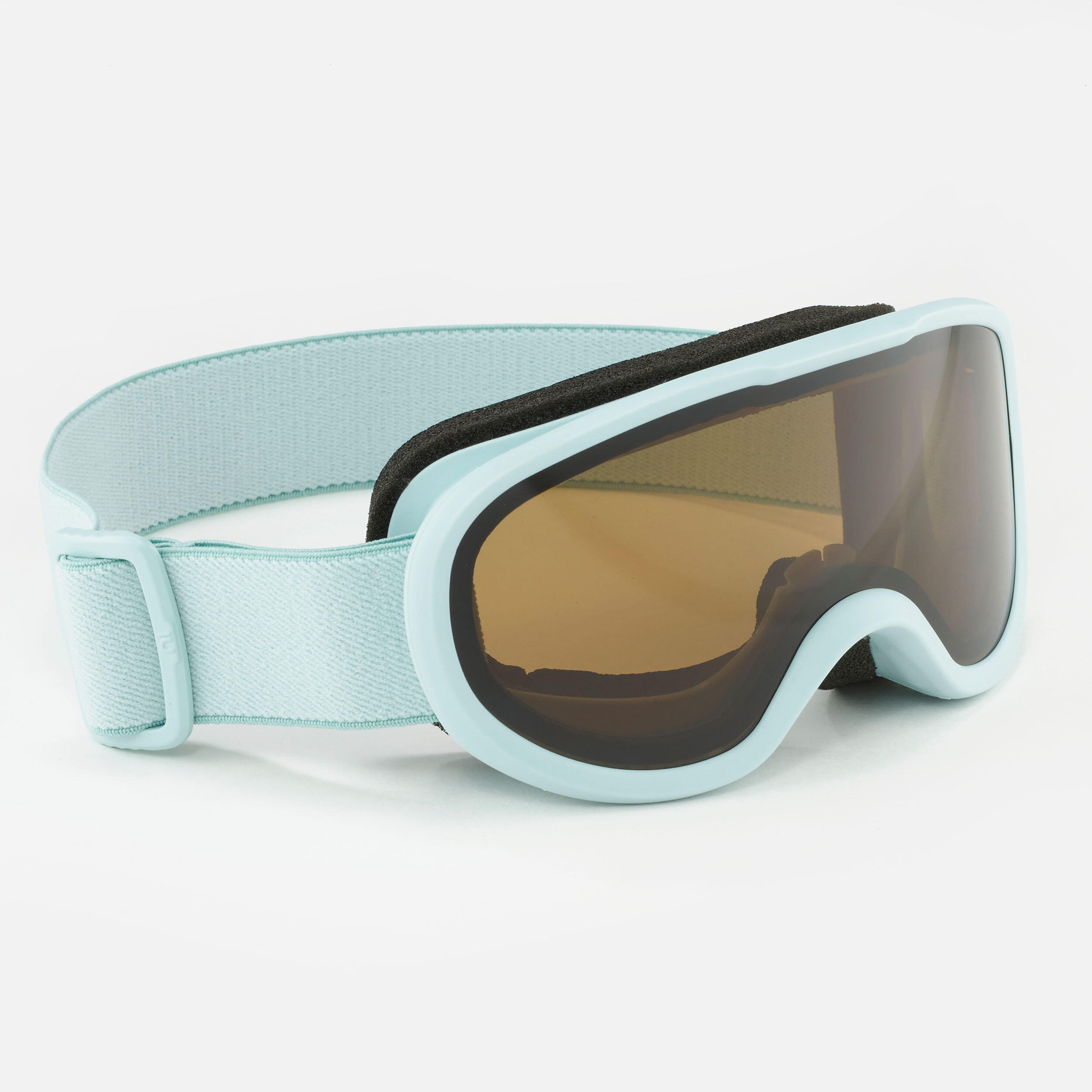 Kids’ ski goggles 12 to 36 months all weather category 3 turquoise 1/5