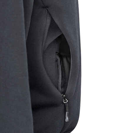 Vyriškas žolės riedulio sportinis megztinis „FH500“, juoda
