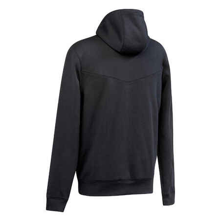 Vyriškas žolės riedulio sportinis megztinis „FH500“, juoda