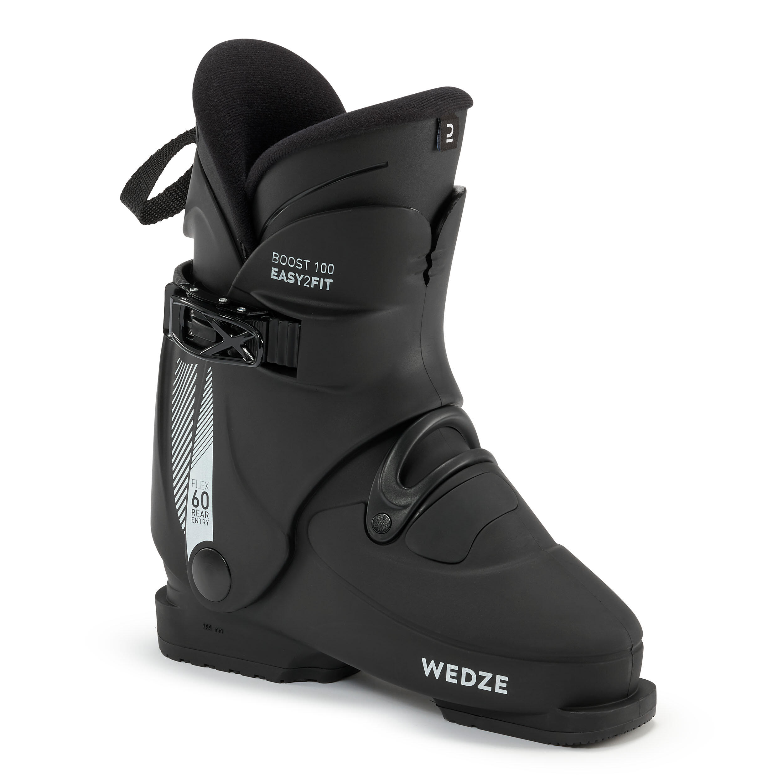 Ski Boots - 100 Black - WEDZE