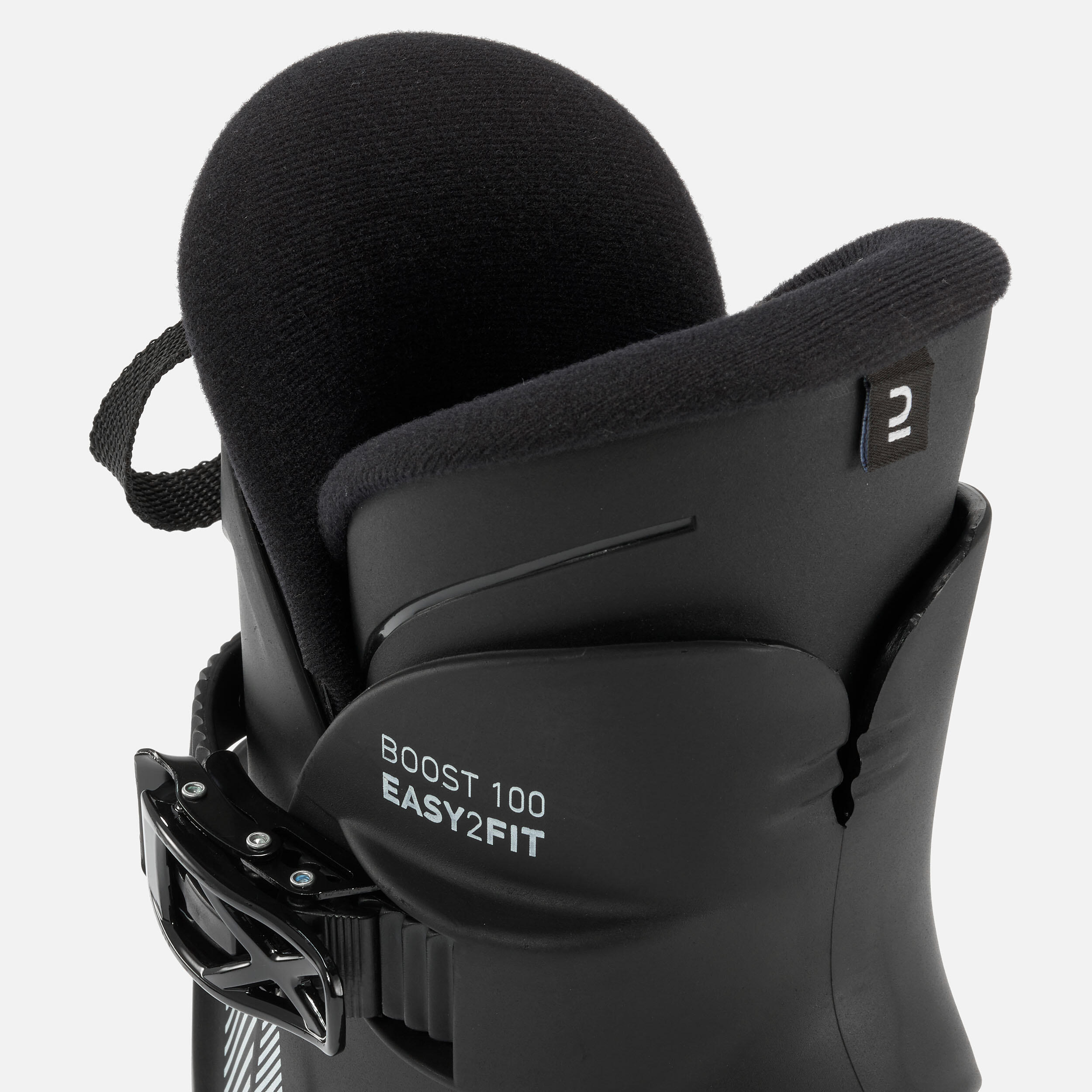 Ski Boots - 100 Black - WEDZE