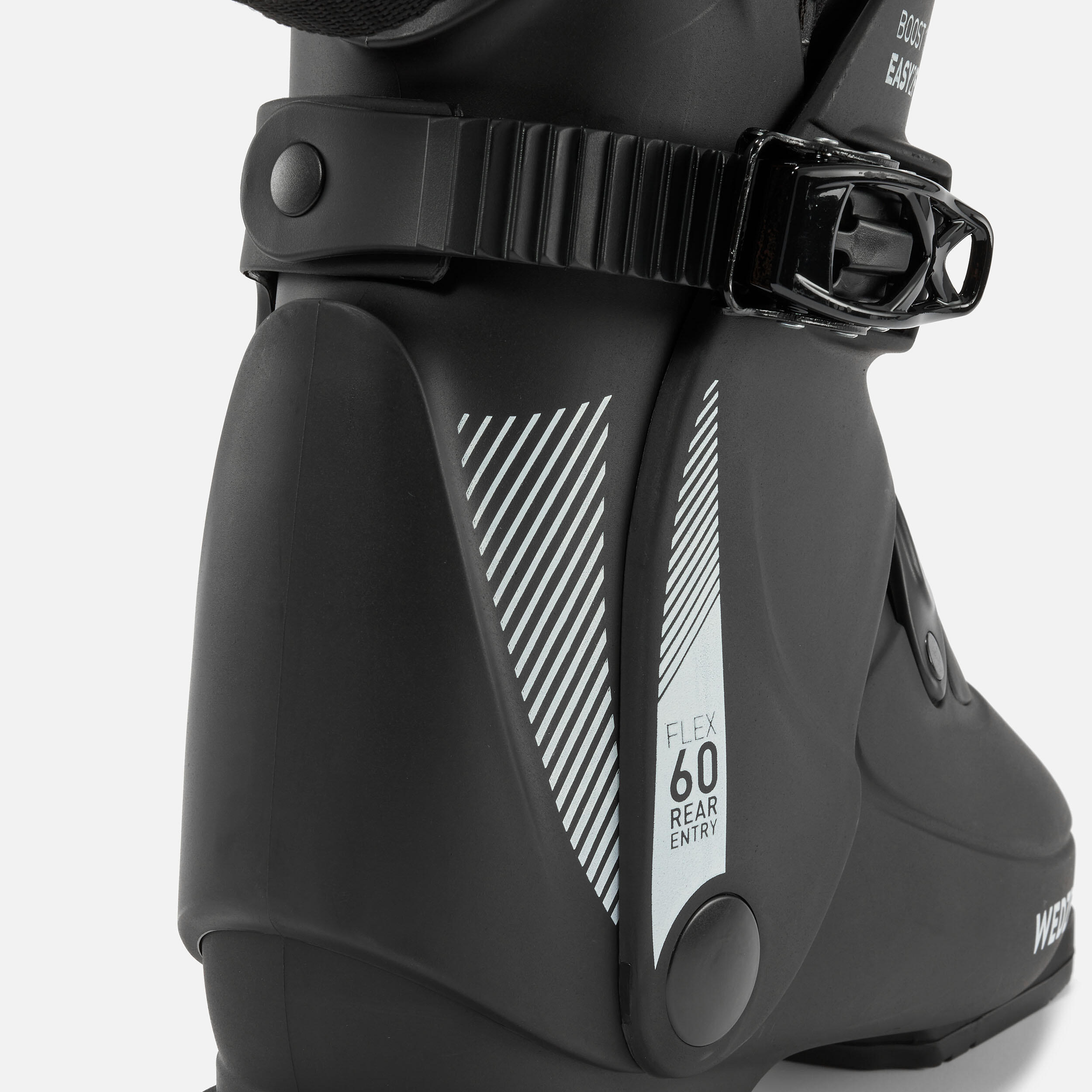 Ski Boots - 100 Black - WEDZE