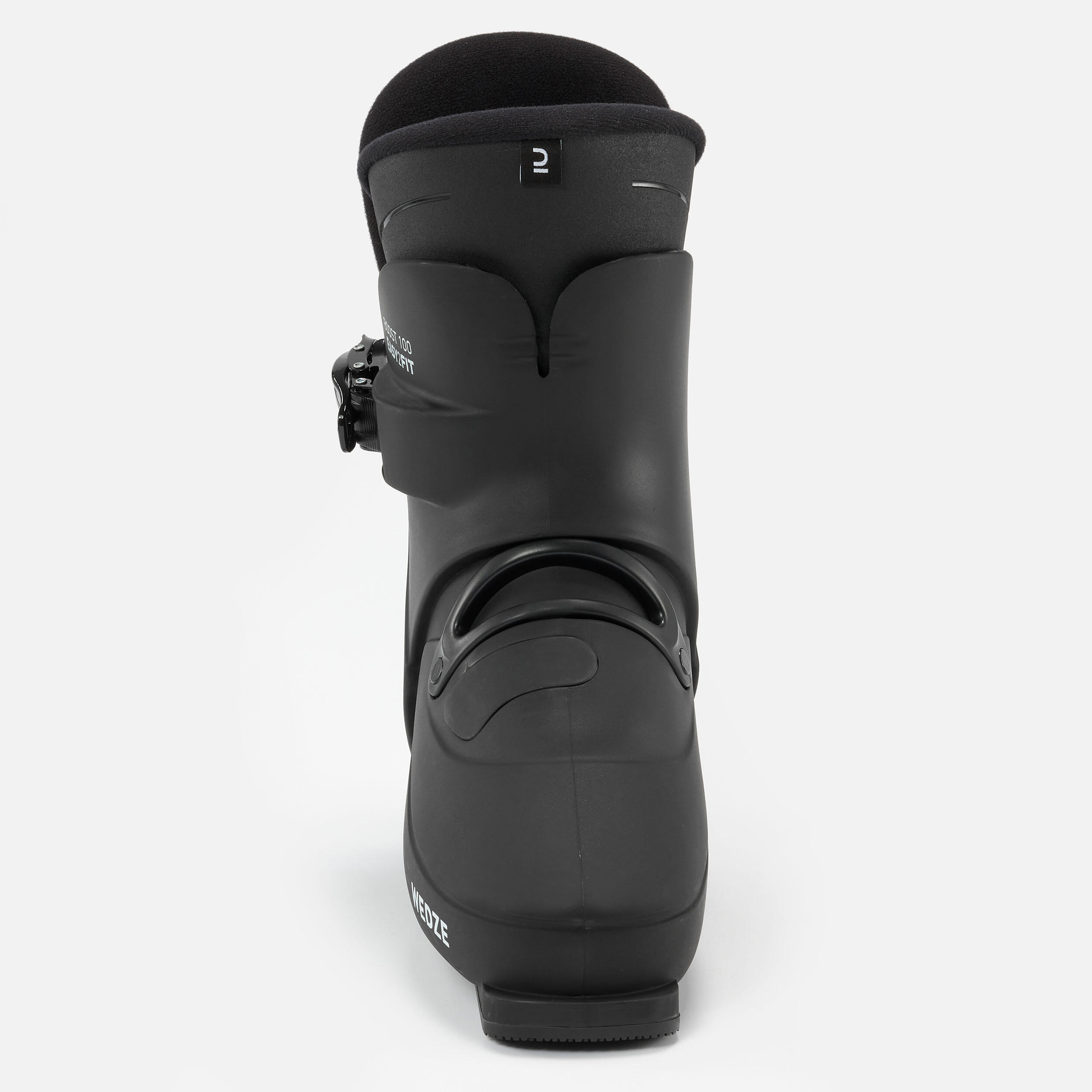 Men's Ski Boot - 100 Black - WEDZE