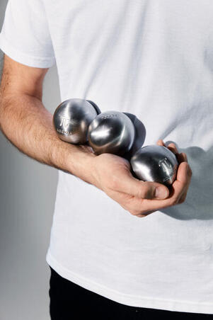 Кулі для петанку PI для змагань напівм'які 3 шт