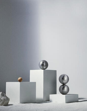 Кулі для петанку PI для змагань напівм'які 3 шт