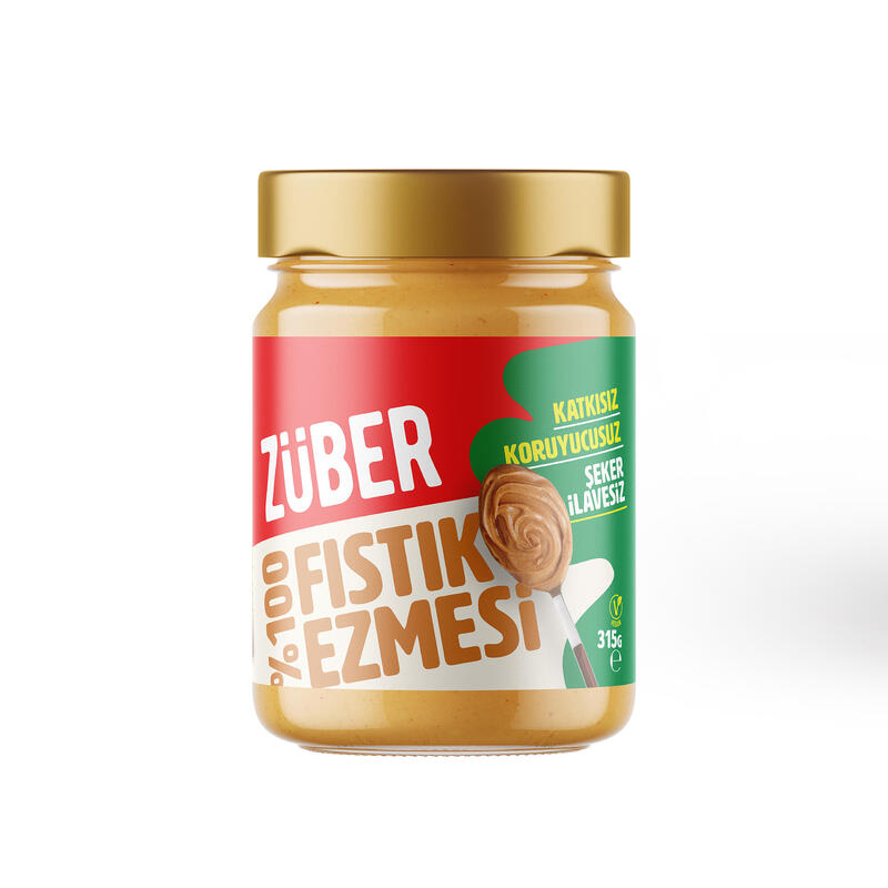 Züber %100 Fıstık Ezmesi, 315 G