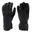 Warme en waterdichte skihandschoenen voor volwassenen 550 zwart