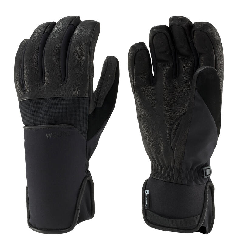 Guantes térmicos de esquí y nieve impermeables Adulto Wedze 550