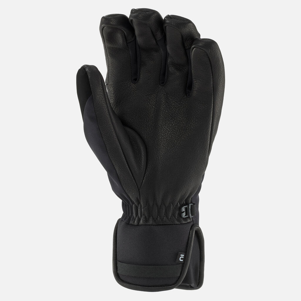 ADULT' SKI GLOVES 550 - BLACK