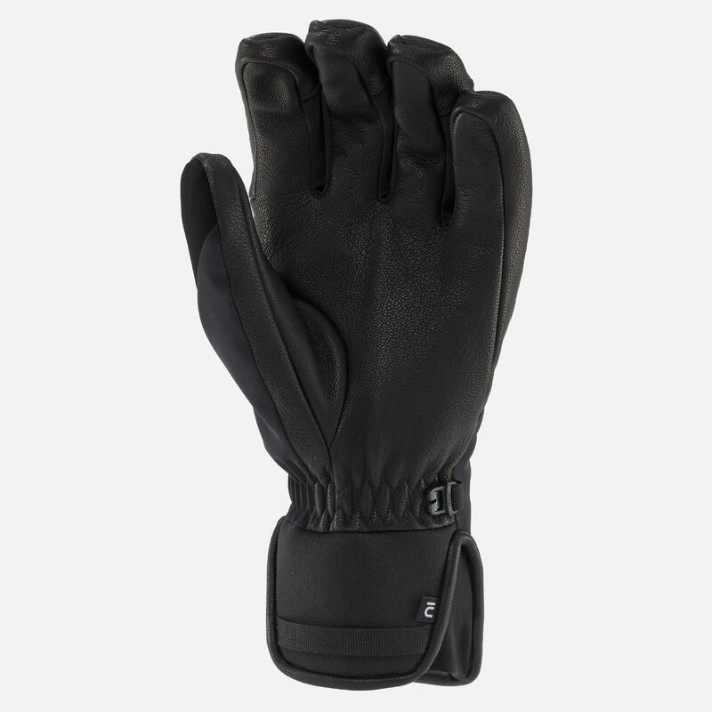 ADULT SKI GLOVES 550 - BLACK