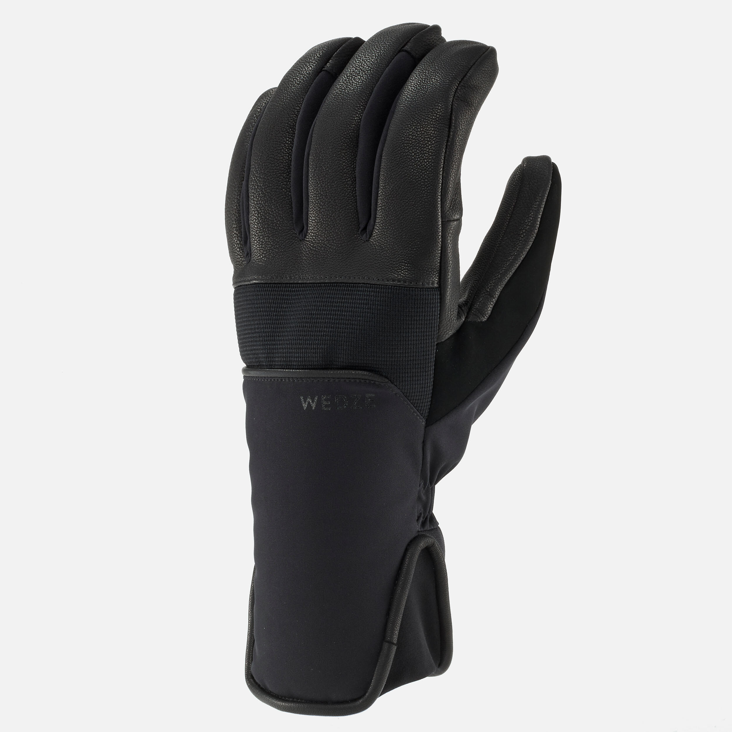 ADULT' SKI GLOVES 550 - BLACK 5/6