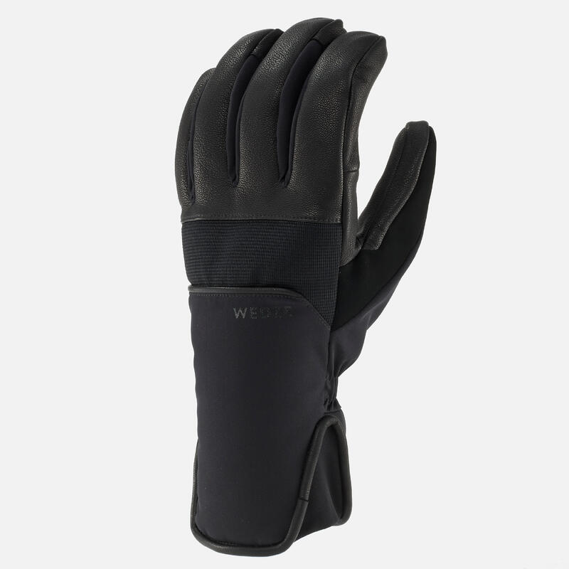 Lyžařské rukavice nepromokavé a hřejivé 550 černé
