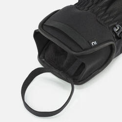 ADULT' SKI GLOVES 550 - BLACK