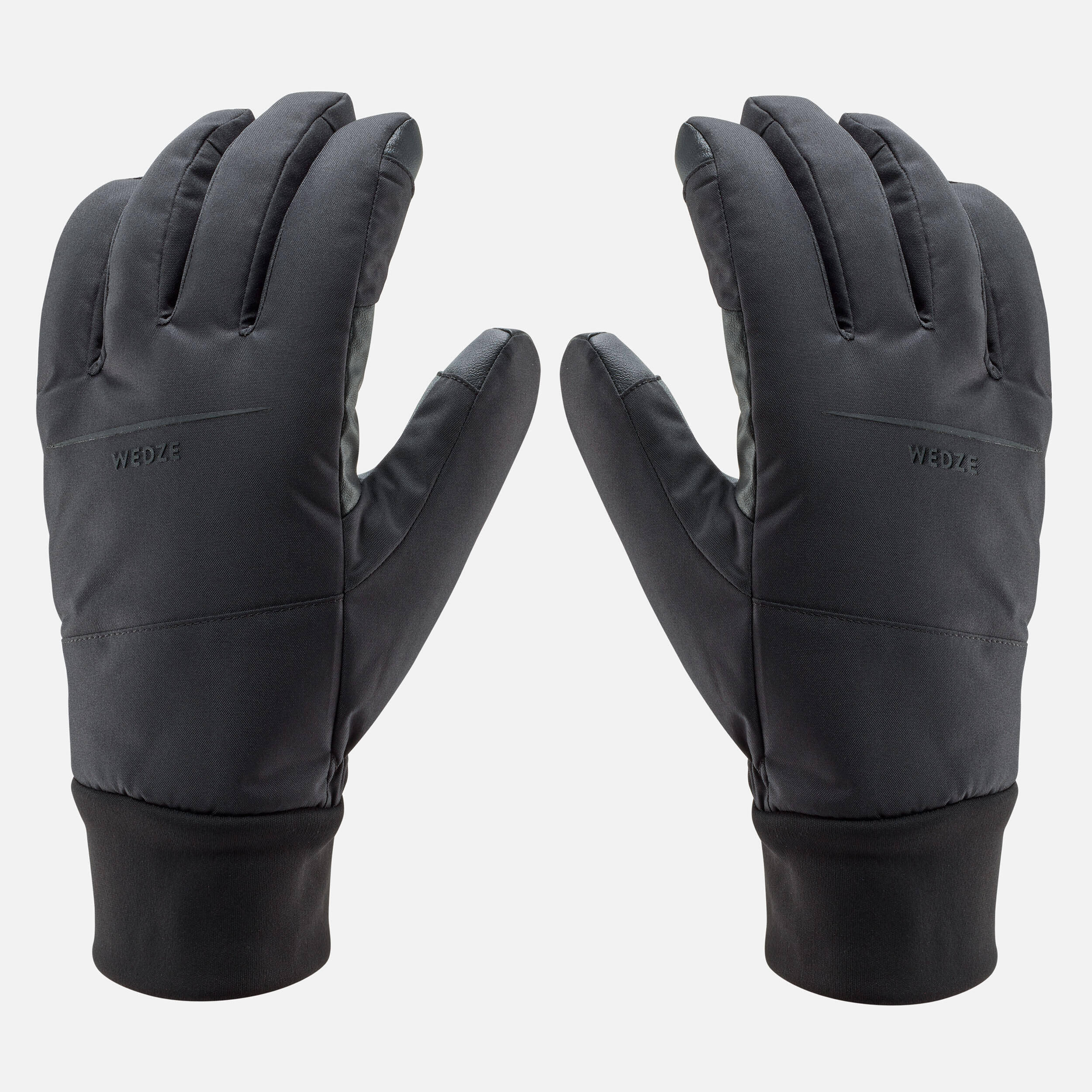 Winter Waterproof Gloves for Skiing -BLACK -  1