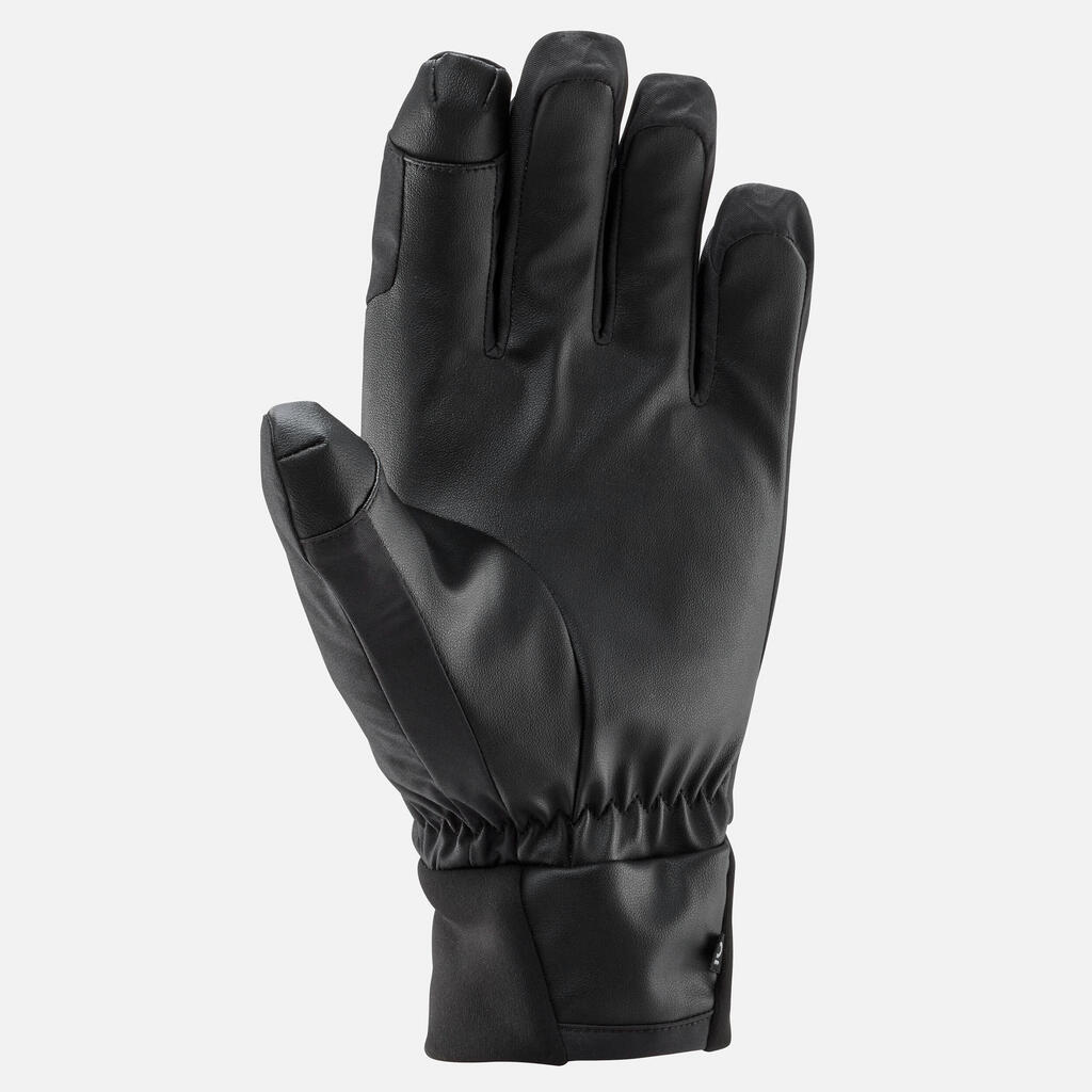 Gants de ski 100 noir adulte