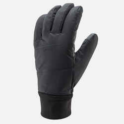 ADULT SKI 100 GLOVES - LIGHT -  / BLACK