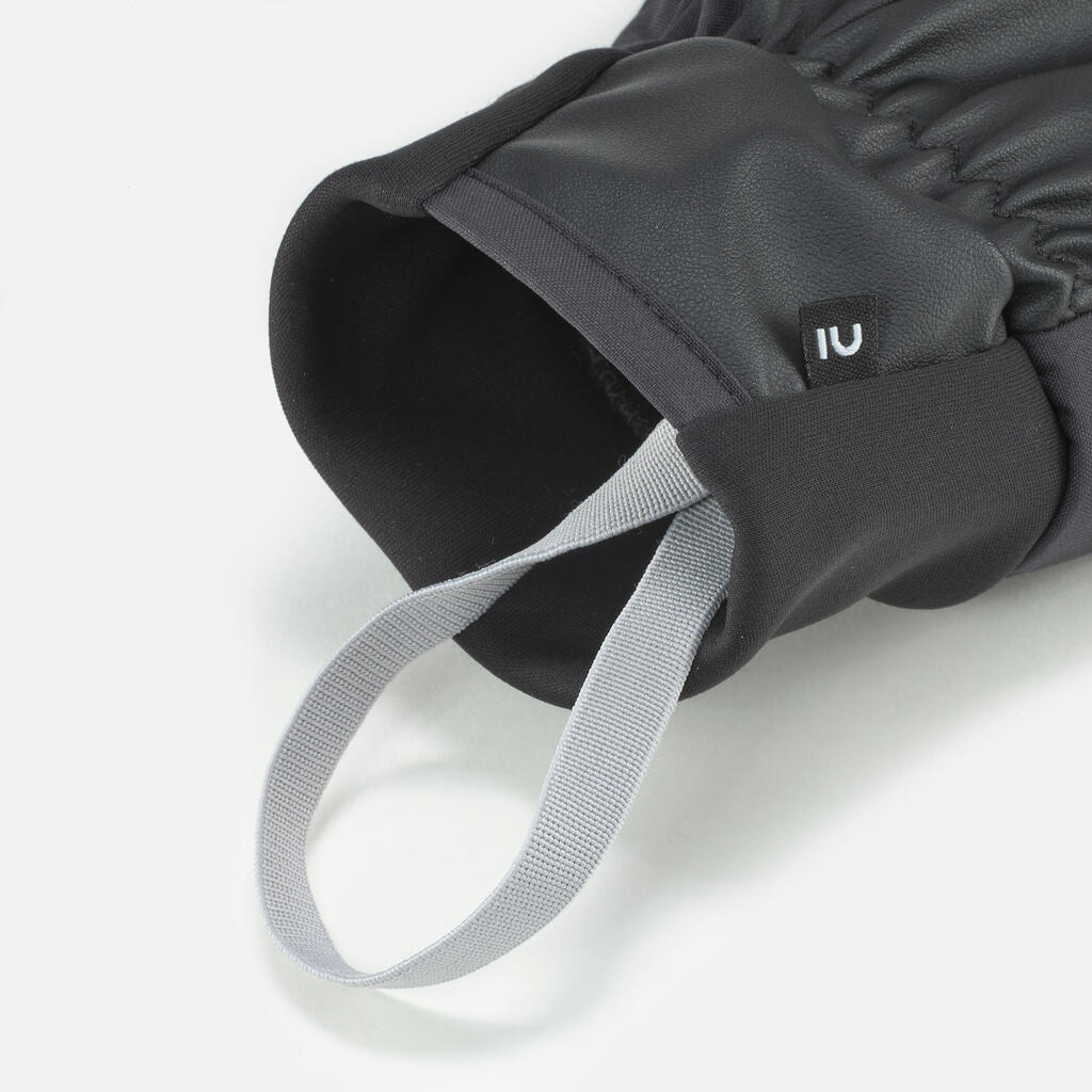 Adult Ski Gloves 100 - Black