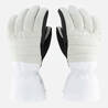 Winter Gloves for Skiing 500 - BEIGE AND WHITE