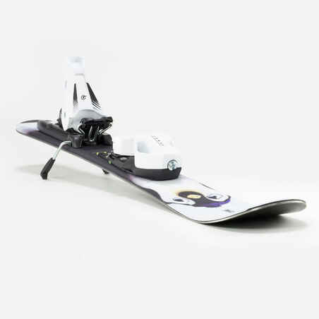 KIDS’ ALPINE SKI WITH BINDINGS  BOOST 100 - PENGUIN