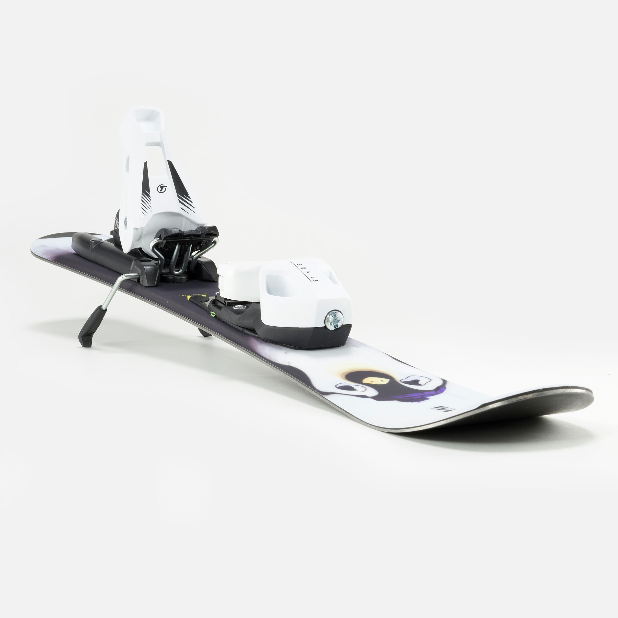 KIDS’ ALPINE SKI WITH BINDINGS  BOOST 100 - PENGUIN 5/10