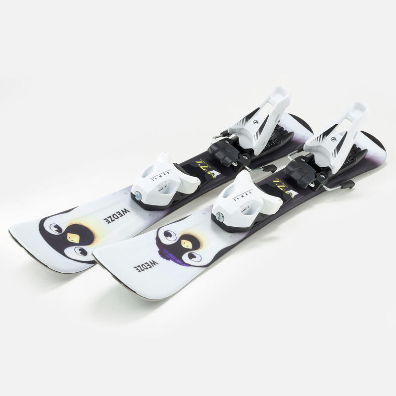 Ski Kinder mit Bindung Piste - Boost 100 Pinguin
