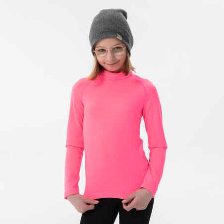 Skiunterwäsche Funktionsshirt Kinder - BL500 rosa 