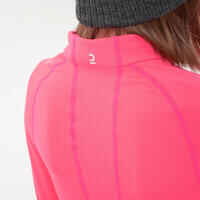 Kids' thermal ski base layer top - BL500 -  pink