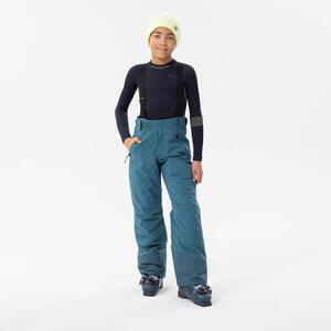 Pantalón con tirantes esquí y nieve impermeable Niños 6-14 años Wedze SKI-P 500