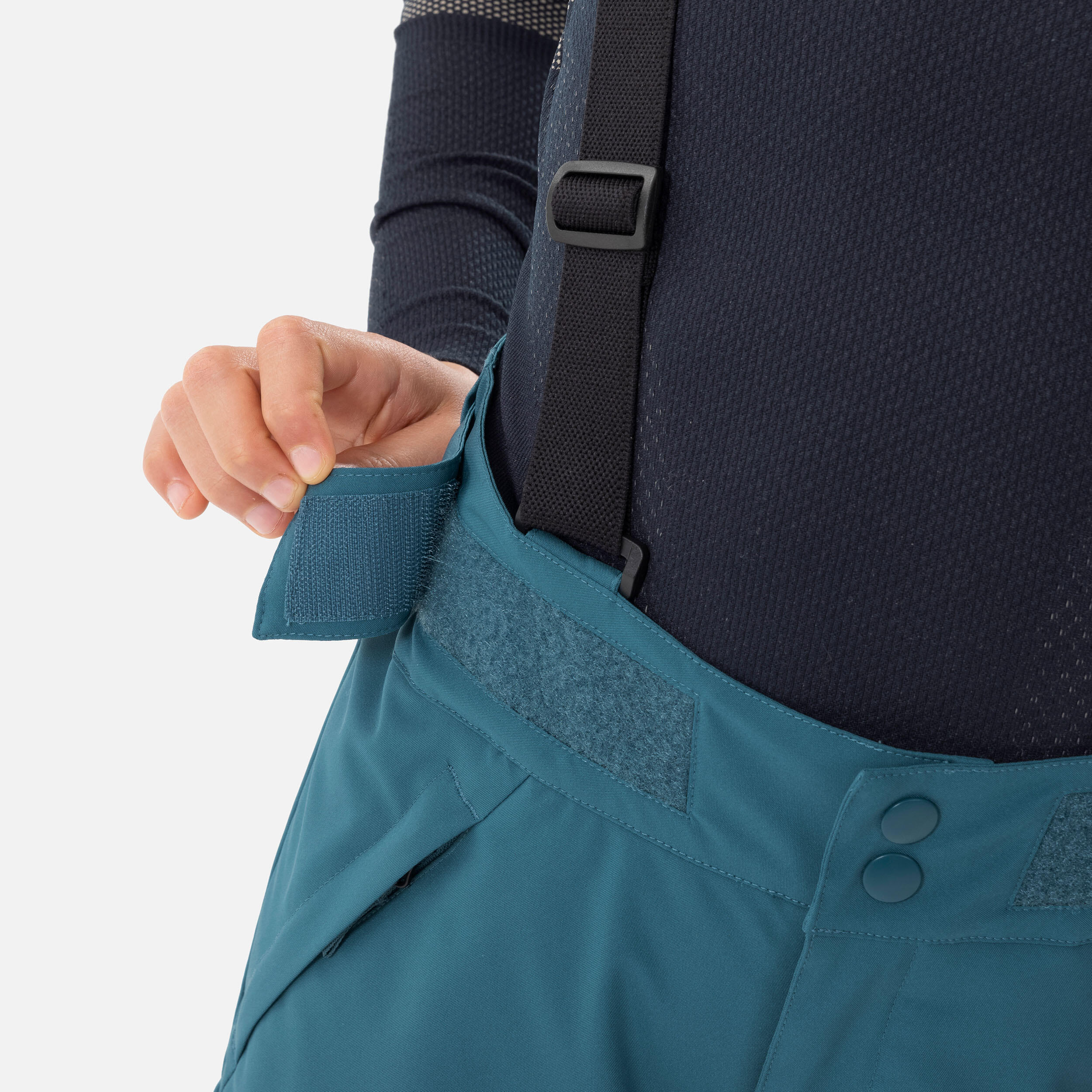 Kids’ Warm and Waterproof Ski Pants, 500 PNF Age 6-14 - WEDZE