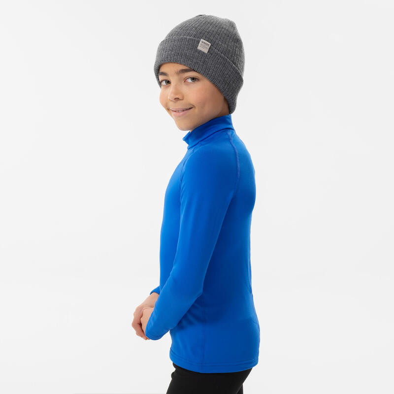 Kids’ thermal ski base layer – BL500 –  royal blue