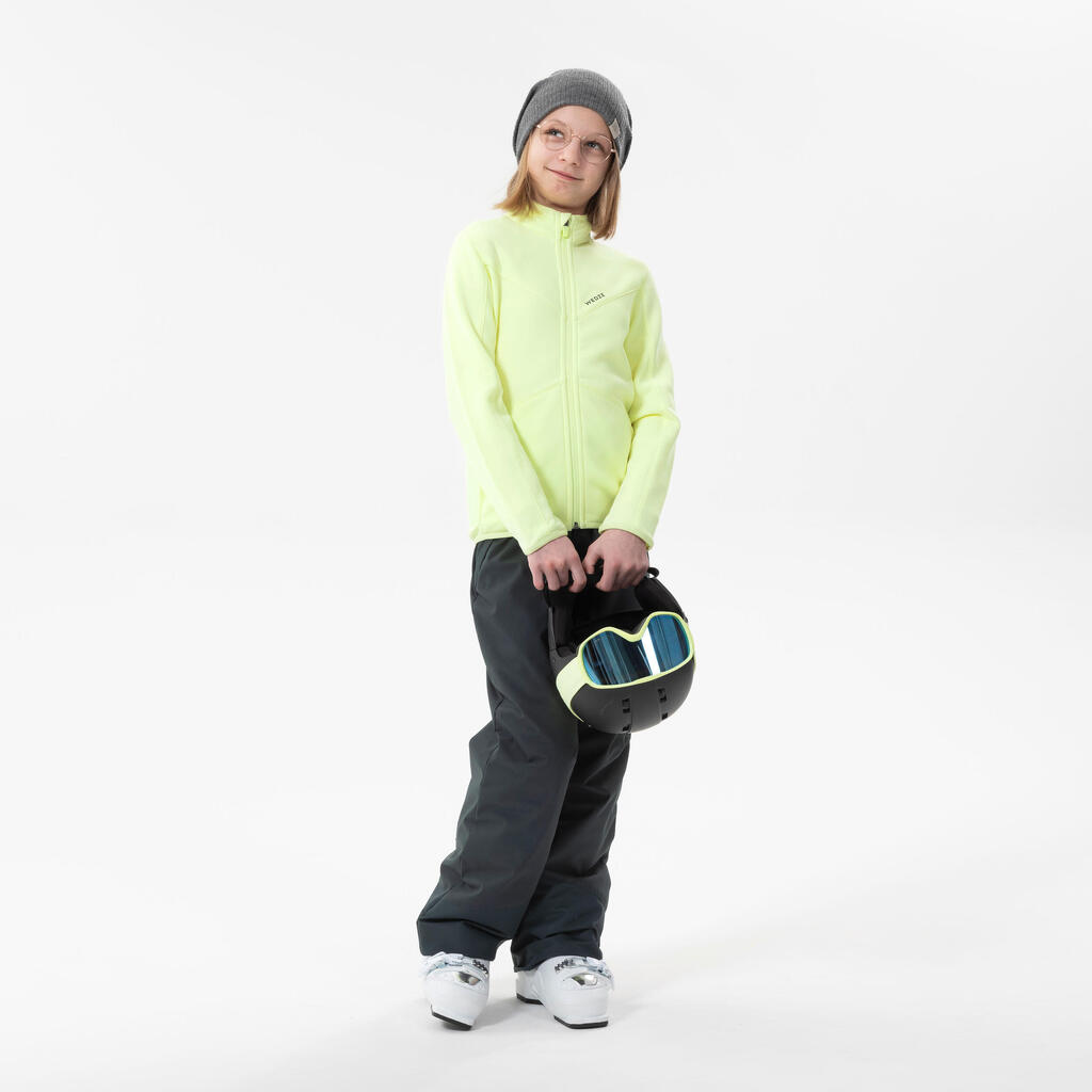 Detská lyžiarska spodná bunda 900 tmavomodrá