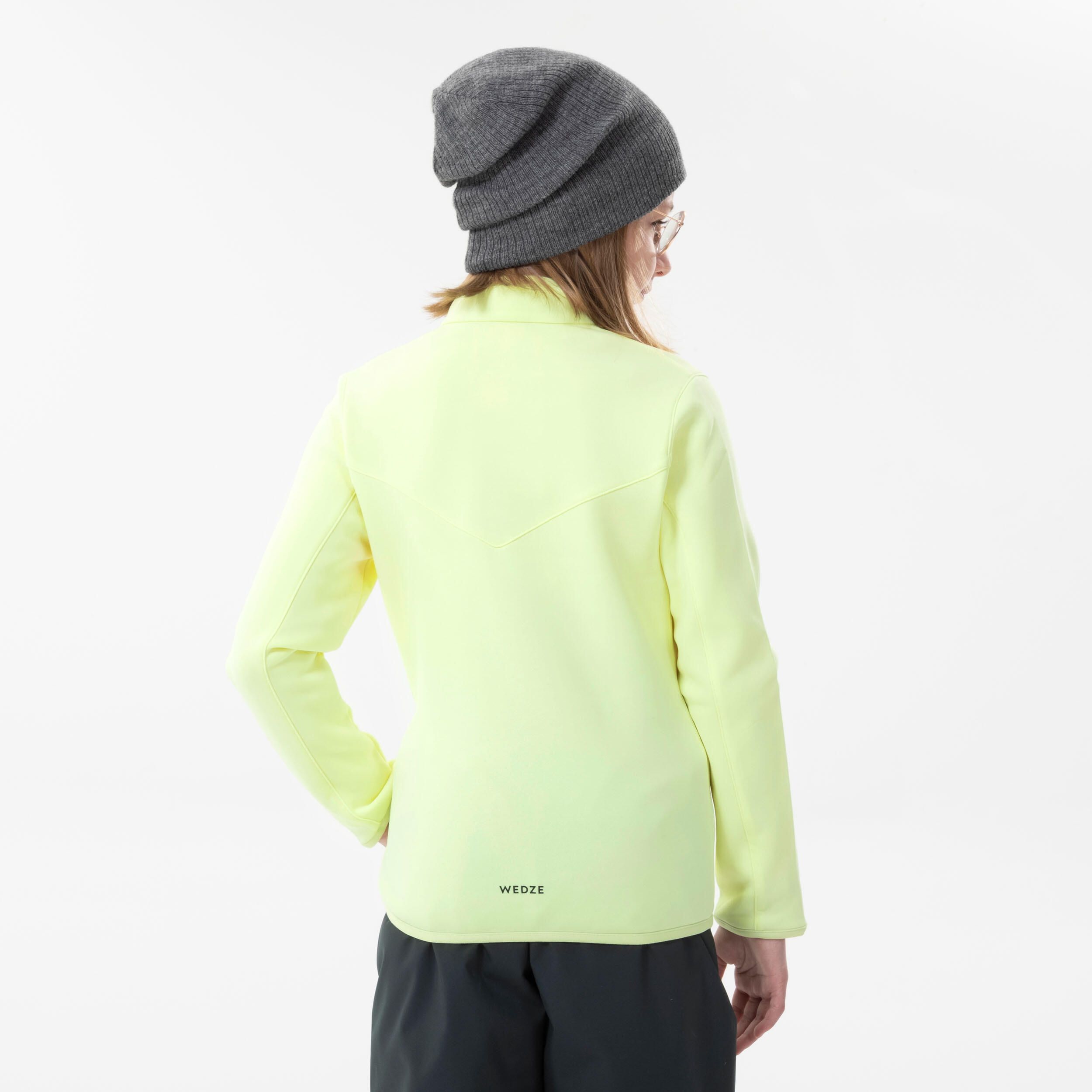 CHILDREN'S SKI LINER JACKET 900 - NEON YELLOW 5/6