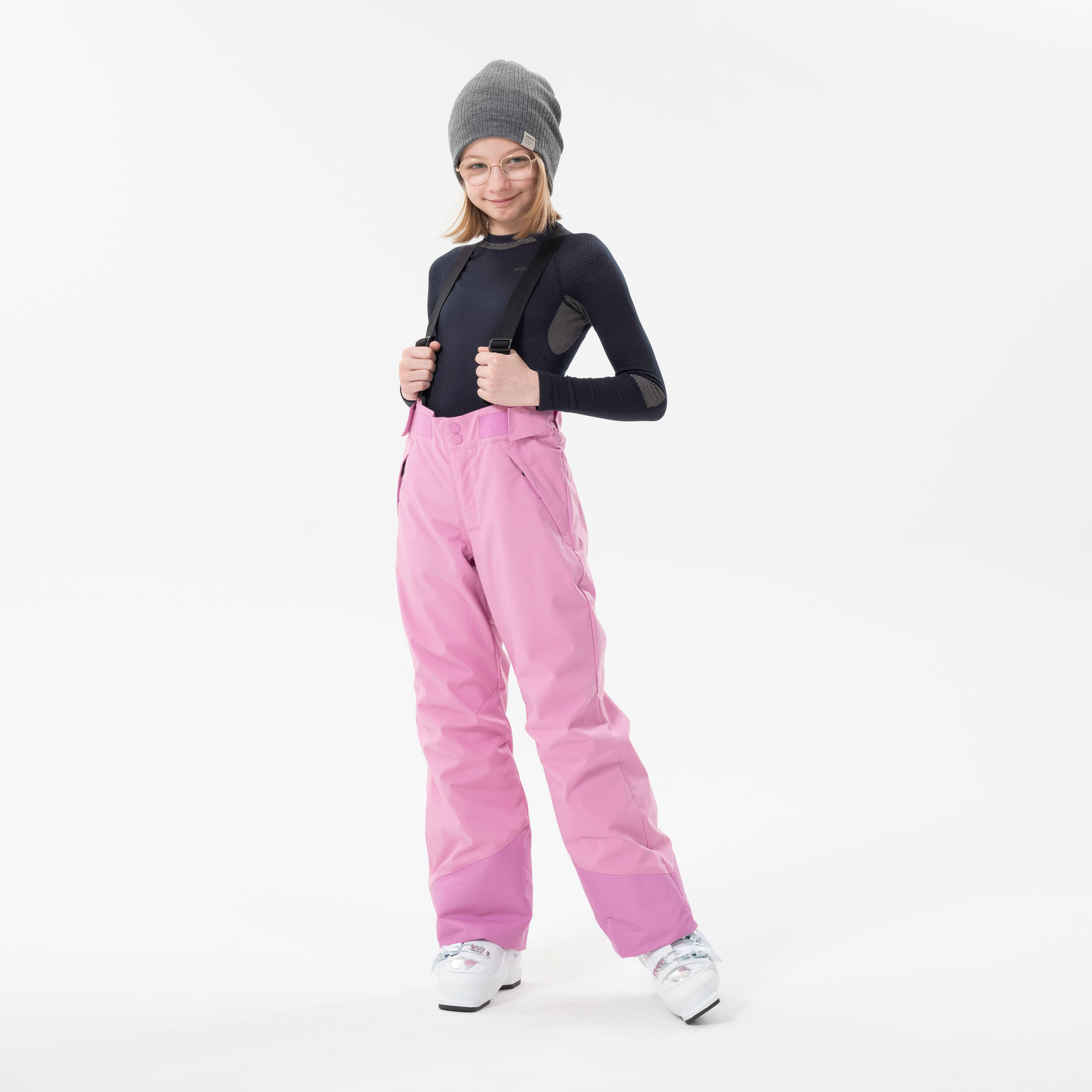 ② Pantalon de ski enfant rose Wed'ze 6 ans 115-124 — Vêtements enfant